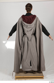  Photos Medieval Monk in grey suit Medieval Clothing Monk a poses whole body 0004.jpg